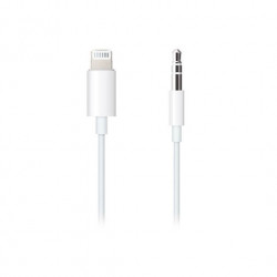 CABLE APPLE LIGHTNING A AUDIO 35MM BLANCO