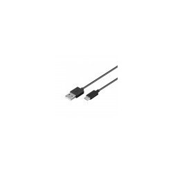 CABLE USBA 20 A USBC 20 GOOBAY 1M NEGRO