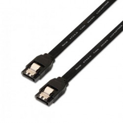 CABLE DATOS SATA 3 AISENS 05M NEGRO