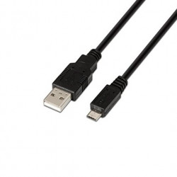 CABLE USBA 20 A MINI USBB 20 AISENS 18M NEGRO