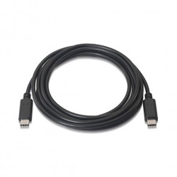 CABLE USBC 20 A USBC 20 AISENS 2M NEGRO