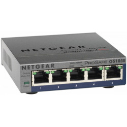 HUB SWITCH 5 PTOS NETGEAR 10 100 1000 GS105E