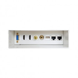 CAJA DE CONEXIONES AUDIOVISUAL AISENS BLANCO