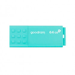 PENDRIVE 64GB USB30 GOODRAM UME3 CARE TURQUESA