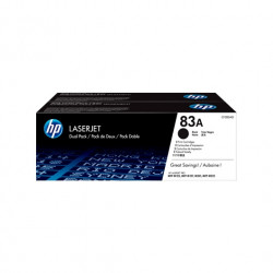 TONER ORIGINAL HP LASERJET 83A NEGRO PACK 2 CF283AD