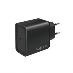 CARGADOR USB C CASA LOGILINK NEGRO