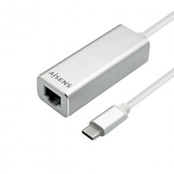 ADAPTADOR USB 31 GEN1 USB C A RJ45 AISENS NEGRO