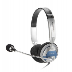 AURICULARES MICRO NGS MSX6PRO PLATA NEGRO