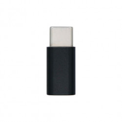 ADAPTADOR USB C 20 A MICRO USB B AISENS NEGRO