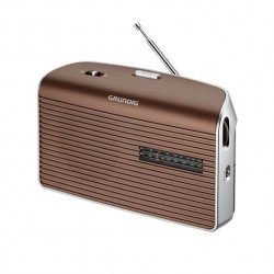 RADIO PORTATIL GRUNDIG MUSIC 60 BROWN SILVER