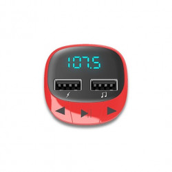 TRANSMISOR FM COCHE ENERGY SISTEM ROJO