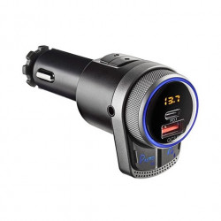 TRANSMISOR FM COCHE NGS SPARK BT HERO NEGRO