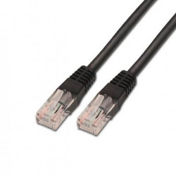 CABLE RED UTP CAT5E RJ45 AISENS 3M NEGRO