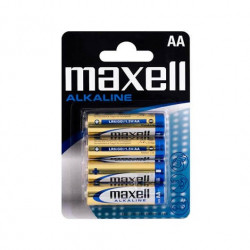 PILA ALCALINA MAXELL LR06 AA PACK 4